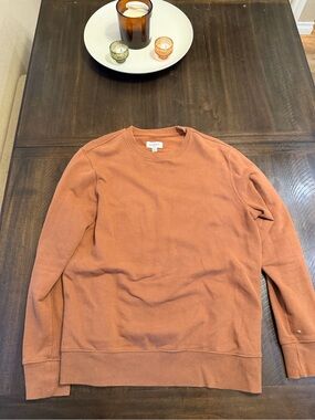 Goodfellow & Co Men's Crewneck Sweater - Rust Orange